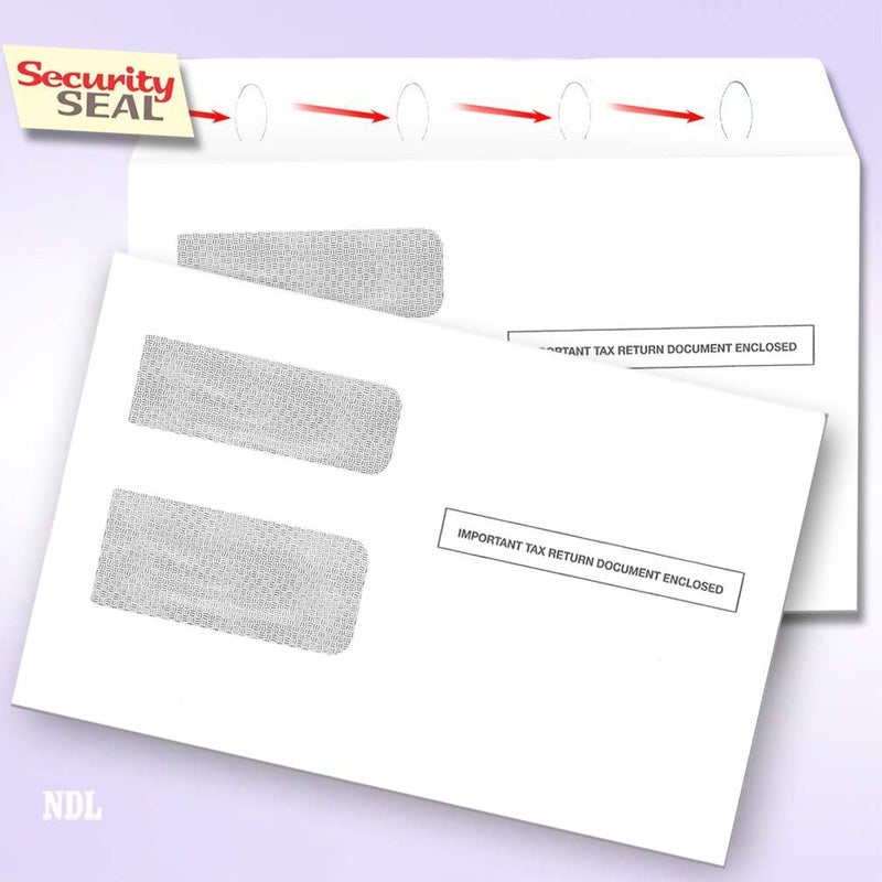 NextDayLabels - Self Seal Envelopes for 1099 Tax Forms (Pack od 100) - Image 2